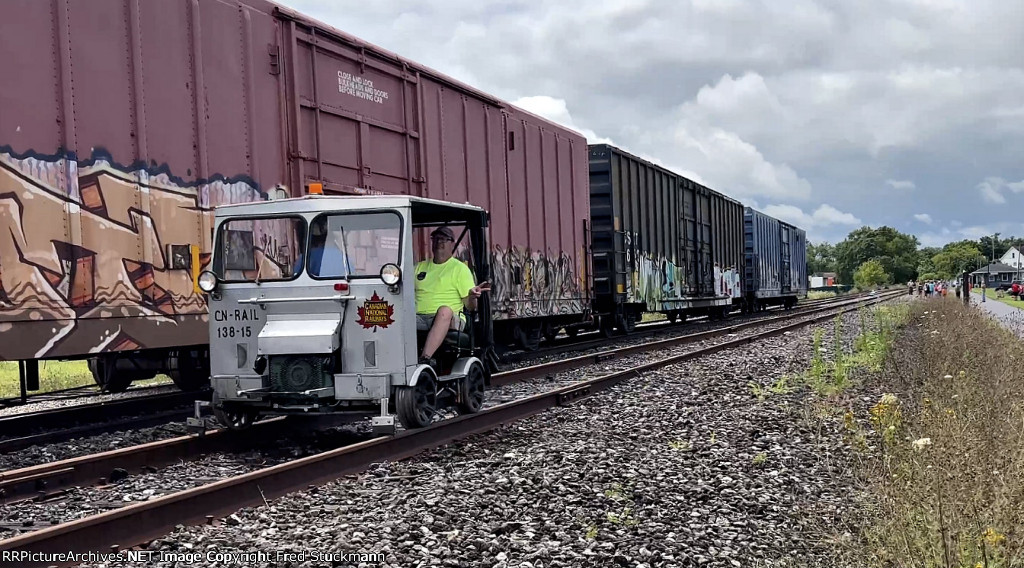 CN-RAIL 138-15 was the car I rode in on the first trip out.